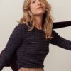 Lexi Rib Sun-In Longsleeve Crew Tee