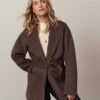 Lia Wool Robe Coat
