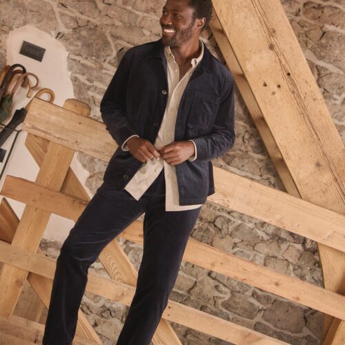 Lorenzo Velvet Overshirt