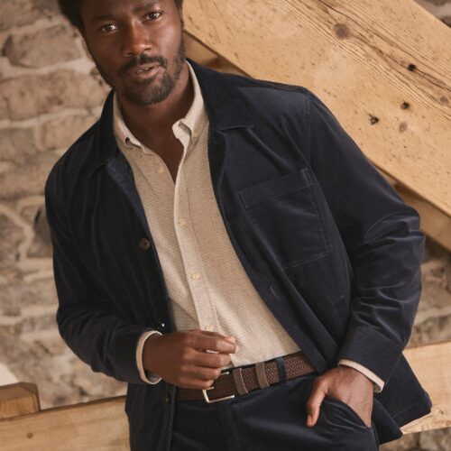 Lorenzo Velvet Overshirt