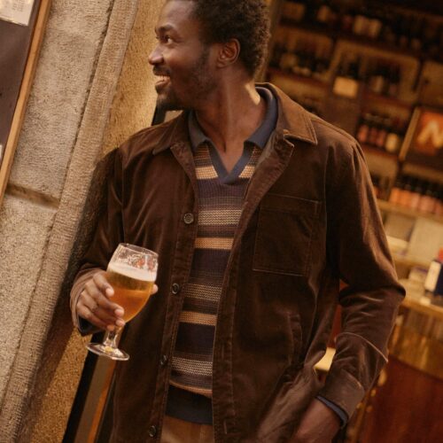Lorenzo Velvet Overshirt