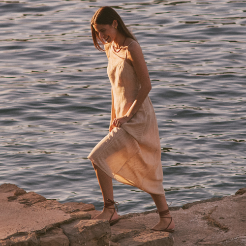 Lucia Linen Dress