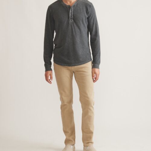 5 Pocket Slim Straight Twill Pant