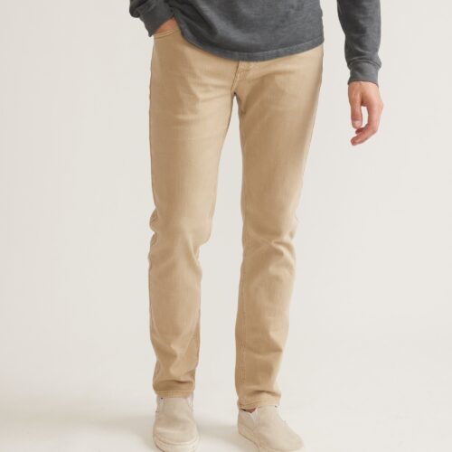 5 Pocket Slim Straight Twill Pant