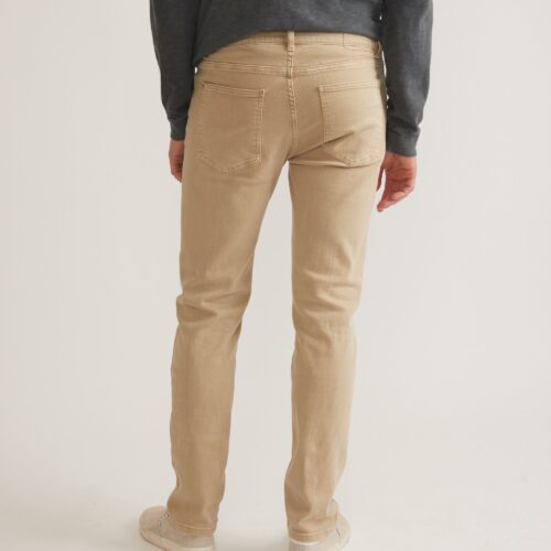 5 Pocket Slim Straight Twill Pant