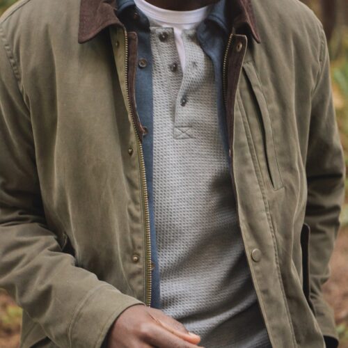 Weston Wax Canvas Barn Jacket