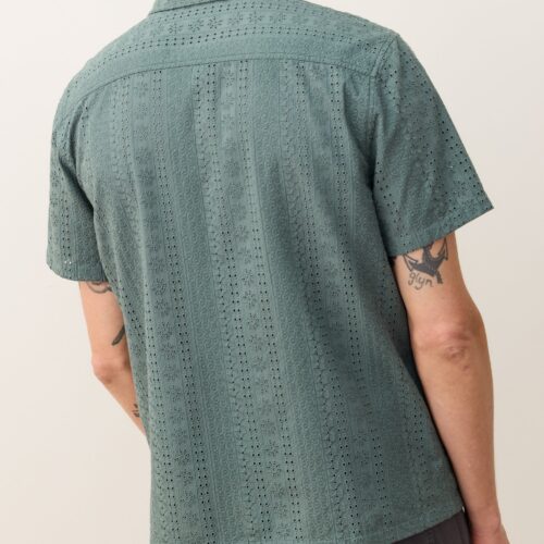 Zane Eyelet Resort Shirt