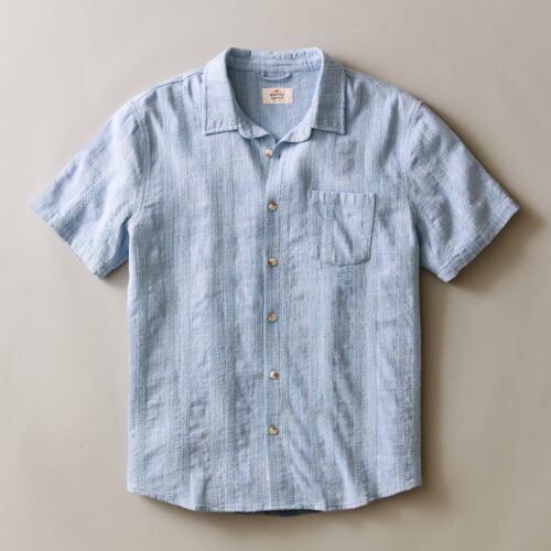 Stretch Selvage Short Sleeve Shirt
