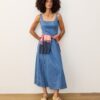 Roan Denim Maxi Dress