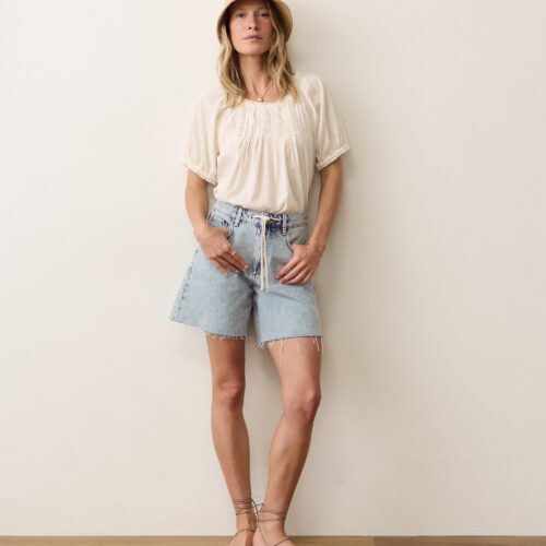 Celina Puff Top