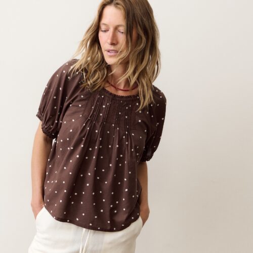 Celina Puff Top