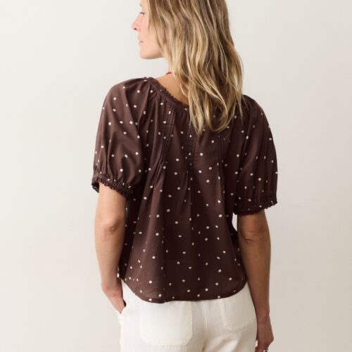 Celina Puff Top