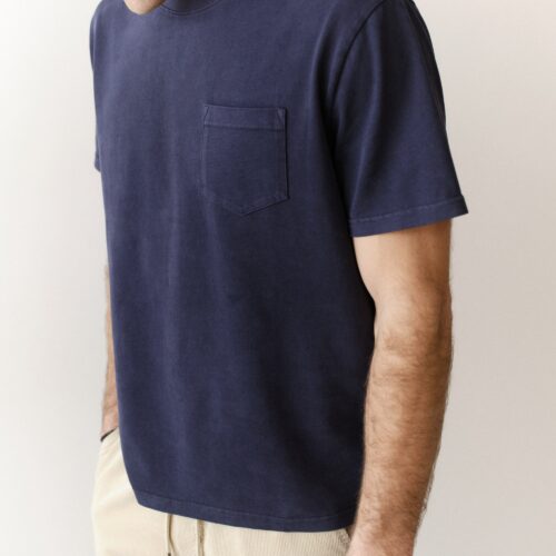 Luxe 250 Relaxed Pocket Tee