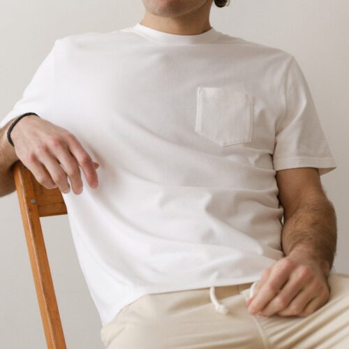 Luxe 250 Relaxed Pocket Tee
