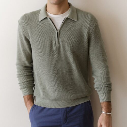 Noah Zip Sweater Polo