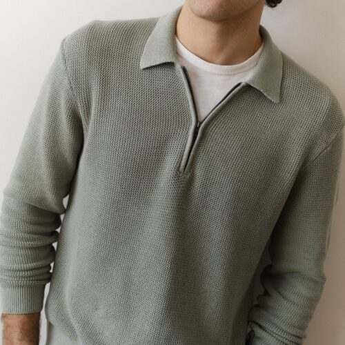 Noah Zip Sweater Polo