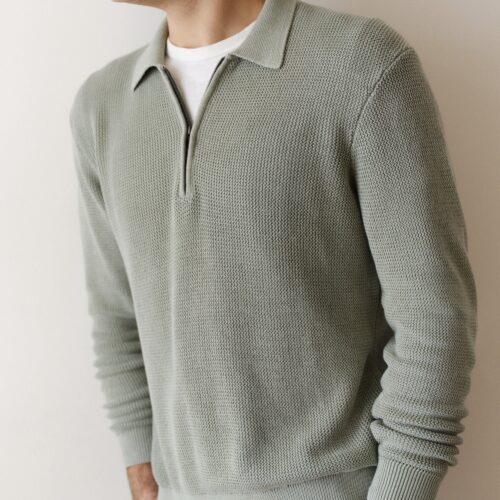 Noah Zip Sweater Polo