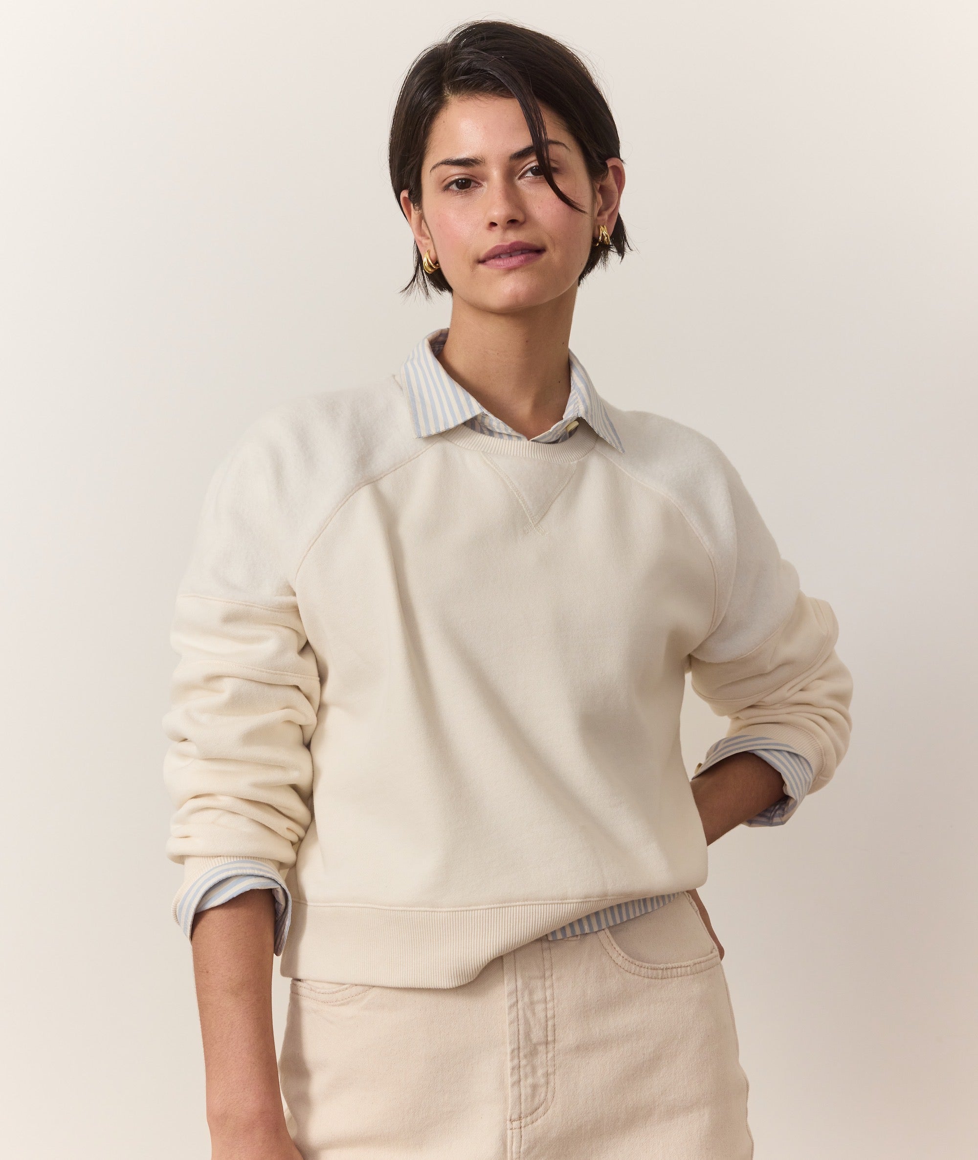 Cloud 9 Fleece Crop Sweatshirt