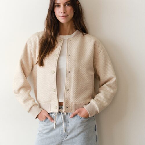 Corbet Quilted Bomber