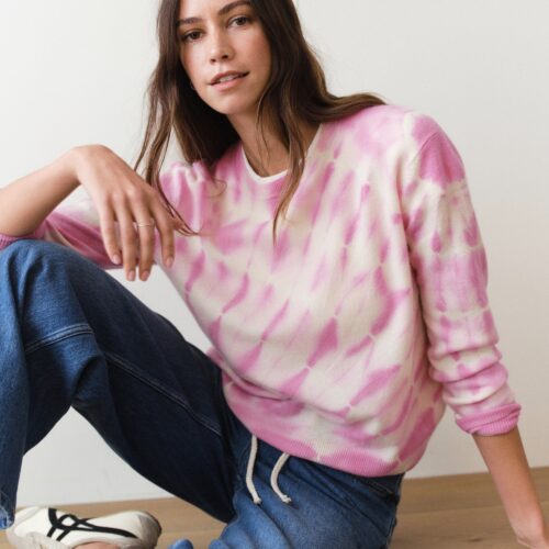 Harper Cashmere Tie Dye Sweater