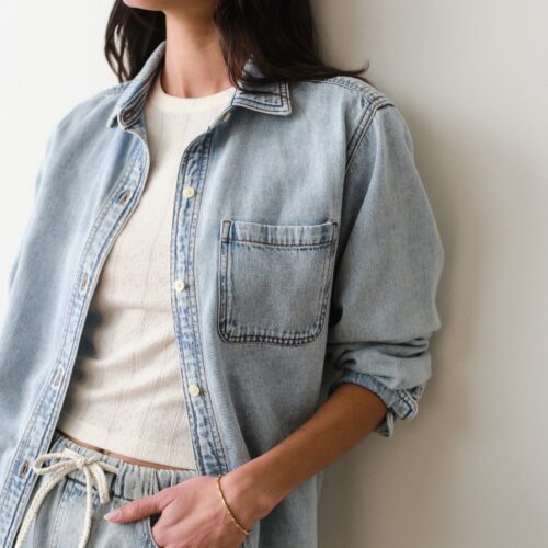 Jane Relaxed Denim Shirt