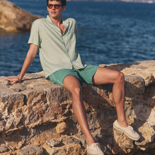 Pablo Tencel Linen Resort Shirt