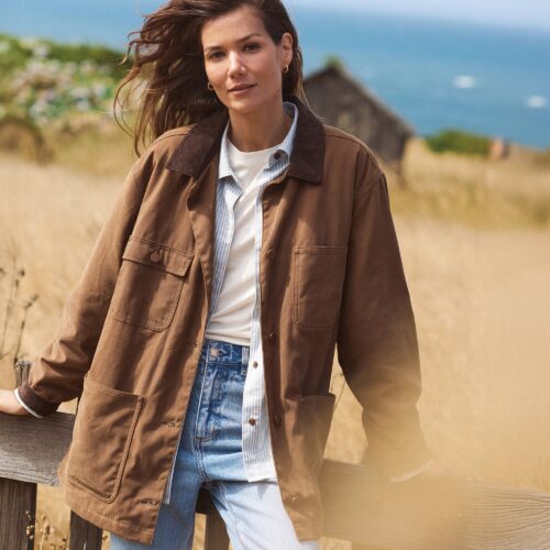 Riley Waxed Barn Jacket