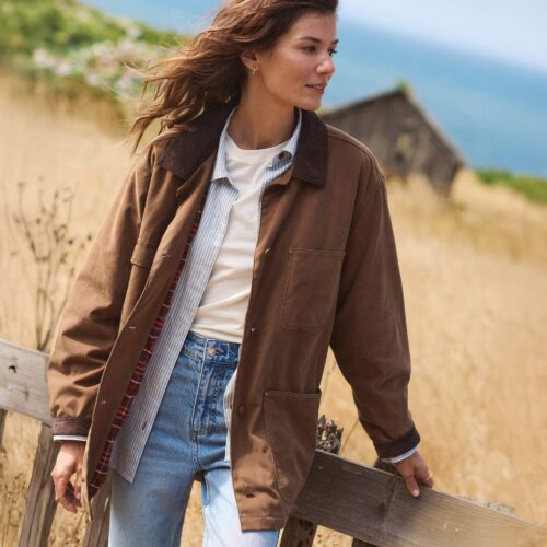Riley Waxed Barn Jacket