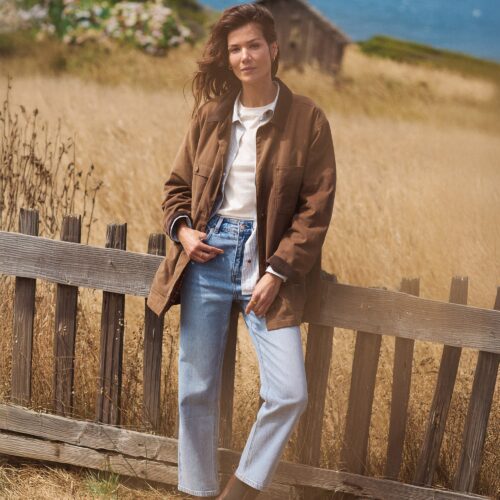 Riley Waxed Barn Jacket