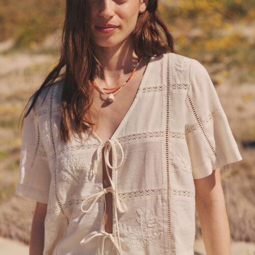 Marella Embroidered Top