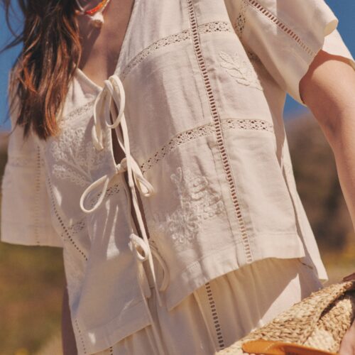 Marella Embroidered Top