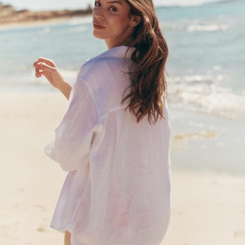 Jane Relaxed Double Cloth Shirt