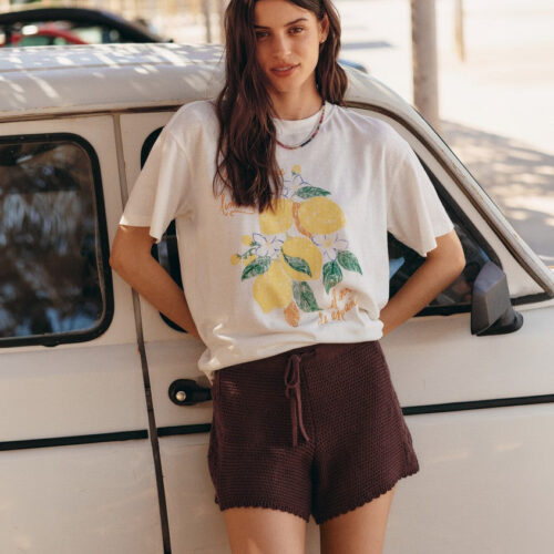 Oversized Hemp Graphic Tee