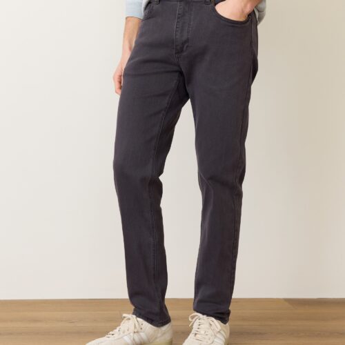 5 Pocket Slim Straight Twill Pant