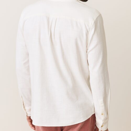 Stretch Selvage Long Sleeve Shirt