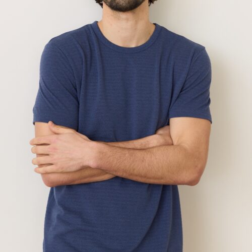 Signature Jacquard Crew Tee
