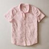 Stretch Selvage Short Sleeve Shirt