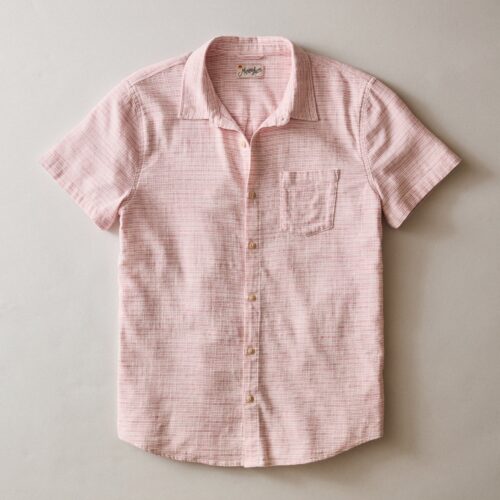 Stretch Selvage Short Sleeve Shirt
