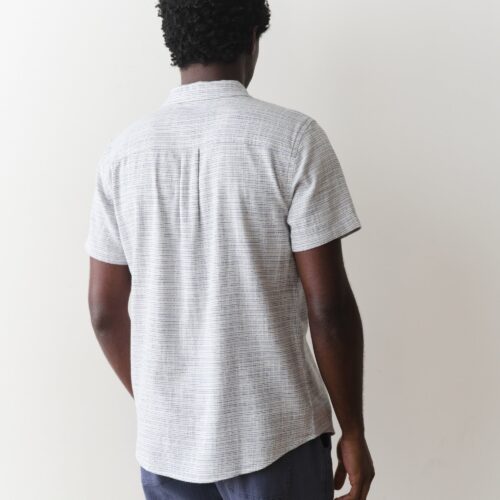 Stretch Selvage Short Sleeve Shirt