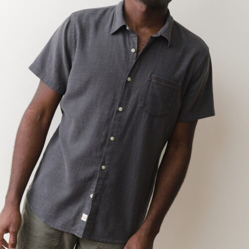 Stretch Selvage Short Sleeve Shirt