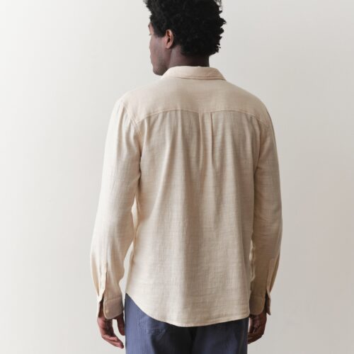 Stretch Selvage Long Sleeve Shirt