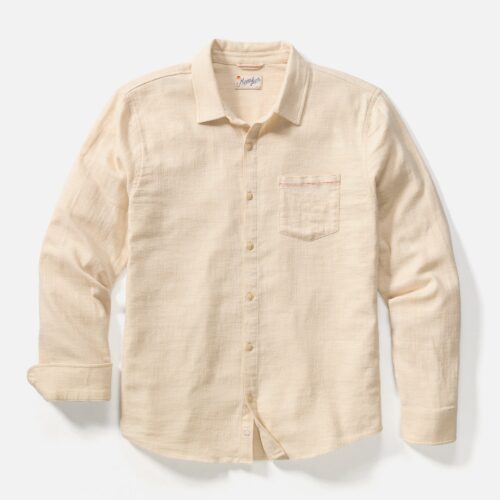Stretch Selvage Long Sleeve Shirt