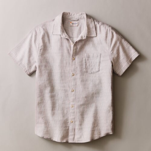 Stretch Selvage Short Sleeve Shirt