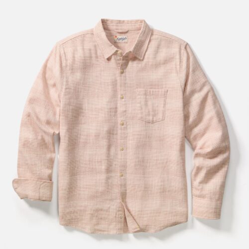 Stretch Selvage Long Sleeve Shirt