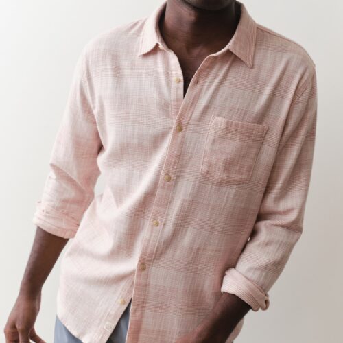 Stretch Selvage Long Sleeve Shirt