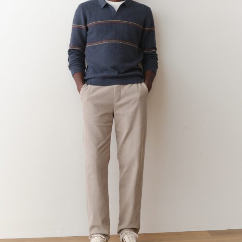 Liam Long Sleeve Sweater Polo