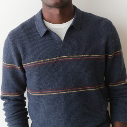 Liam Long Sleeve Sweater Polo
