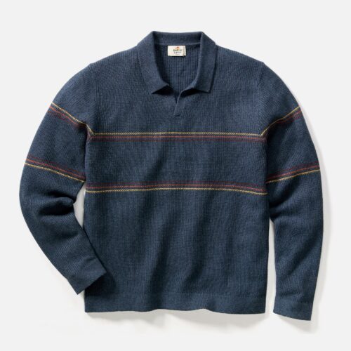 Liam Long Sleeve Sweater Polo