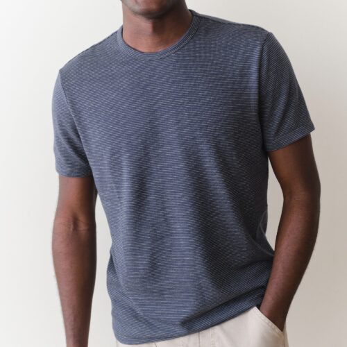 Signature Jacquard Crew Tee