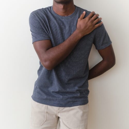 Signature Jacquard Crew Tee